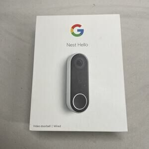 Google Nest Hello Smart WIRED Video Doorbell (NC5100US)
